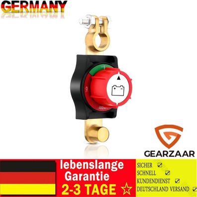 Batterie Trennschalter 12V 24V 275A Stromunterbrecher Marine PKW Stromschalter