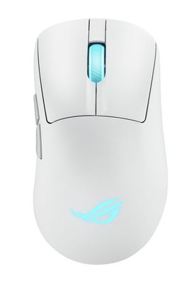 ROG Keris II ORIGIN/WHT wireless / USB Type-A / 6 programmable buttons / 42000 DPI