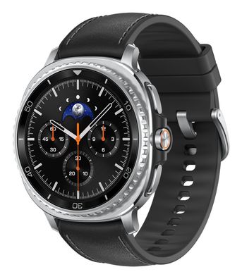 Samsung Galaxy Watch8 Classic - 46 mm - intelligente Uhr mit hybrid band - Hybr... ->