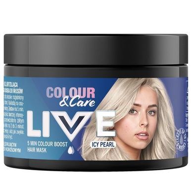 Schwarzkopf Live Farb- und Pflegemaske Icy Pearl, 150ml