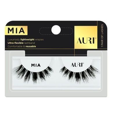 Auri Premium Künstliche Wimpern Mia - Perfekte Wahl für Verführerische Augenblic
