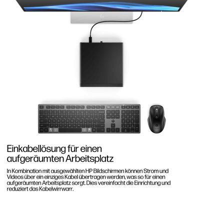 HP EliteDesk 8 G1a Next Gen AI - Mini - Ryzen AI 5 340 / 2 GHz - RAM 32 GB - SS... ->