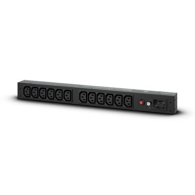 CyberPower USV PDU20BHVIEC12R Stromverteilung Basic 16A 12-fach Rack 1U