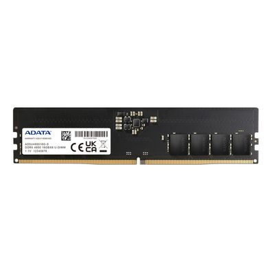 16GB PC 4800 CL38 ADATA Value retail