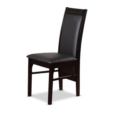 Best For Home Esstisch-Set 160x90/200 + 6 Stühle | Esszimmer Tisch & Stuhl Schwarz