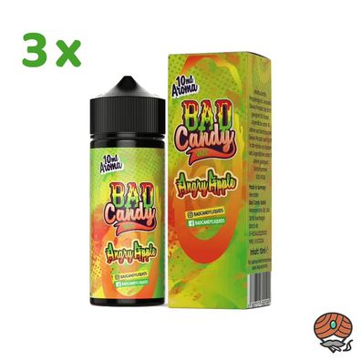 BAD Candy Angry Apple Longfill Aroma für E-Zigaretten 3x 10ml