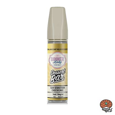 Dinner Lady Dessert Bar SAN Sebastián Cheesecake Longfill Liquid Aroma 14ml