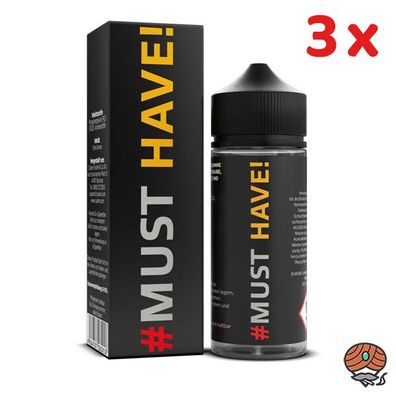 Musthave # (Früchte) Longfill Aroma für E-Zigaretten 3x 10ml