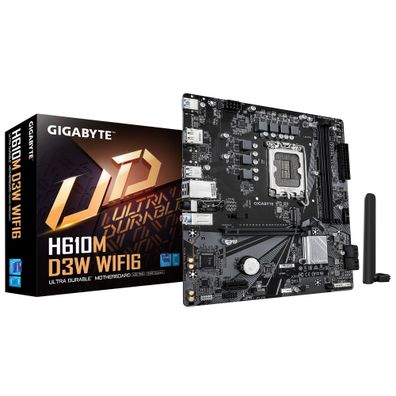 Gigabyte H610M D3W WF6 (H610, 1700, ATX, DR5