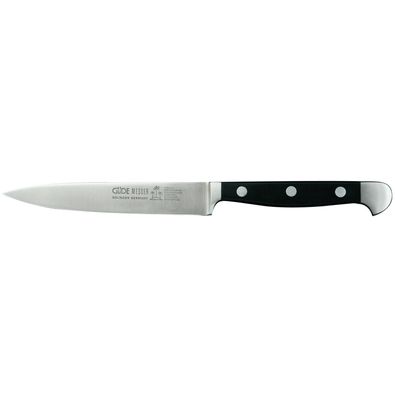 Güde kleines Spickmesser lange 13 cm Klinge geschmiedet & Kunststoffgriff - Serie Alp