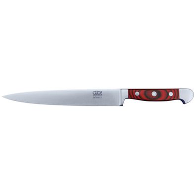 Güde langes Schinkenmesser mit schmaler 21 cm Klinge geschmiedet & Mikarta-Holz-Griff