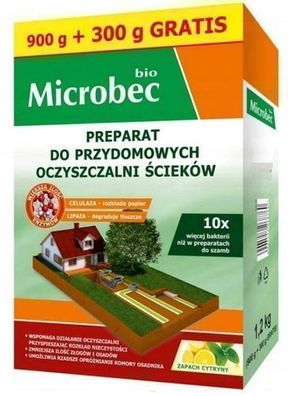 Bakterien Aktivator Für Ihre Klärgruben Kläranlage Behandlung Zitronenduft 1,2kg