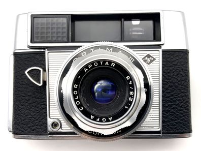 Agfa Optima III Sucherkamera Color Apotar 45mm 1:2.8 Compur 35mm