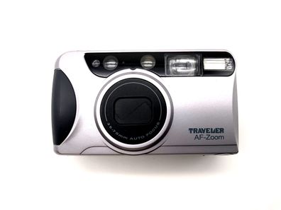 Traveler AF-Zoom Kompaktkamera Point&Shoot Camera 35mm silber