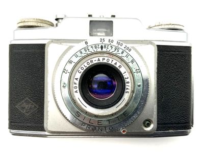 Agfa Silette Pronto Sucherkamera mit Color Apotar 1:2.8/45mm Kompaktkamera 35mm