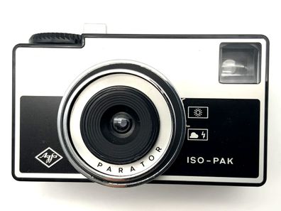 Agfa Iso-Pak Sucherkamera mit Parator 35mm Kompaktkamera