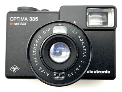 Agfa Optima 335 sensor Sucherkamera mit Agnatar 40mm 1:3.5 35mm Kompaktkamera
