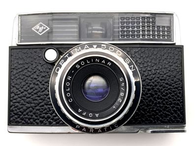 Agfa Optima 500 SN Sucherkamera mit Color Solinar 45mm 1:2.8 35mm Paratic