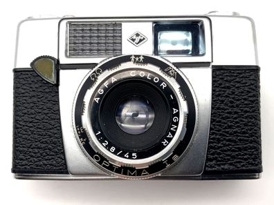 Agfa Optima 1a Sucherkamera mit Color Agnar 45mm 1:2.8 35mm Kompaktkamera Ia