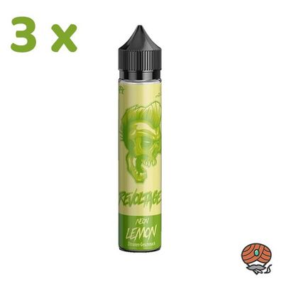 Revoltage NEON LEMON Longfill Aroma für E-Zigaretten 3x 15ml