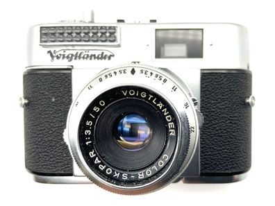 Voigtländer Vito BL Sucherkamera mit Color Skopar 50mm 1:3.5 35mm Prontor SVS