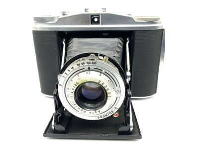 Agfa Isolette II Klappkamera mit Apotar 1:4.5 85mm 2 Prontor-S