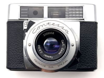 Zeiss Ikon Contessa Messsucherkamera Tessar 50mm 1:2.8 35mm Prontor SLK Spezial