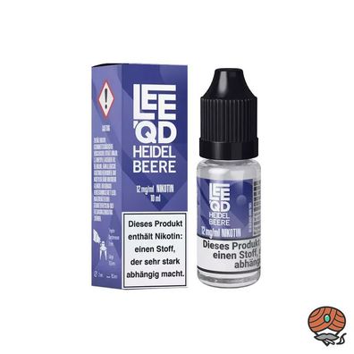 LEEQD Heidelbeere 12mg/ml Nikotin, Liquid 10ml