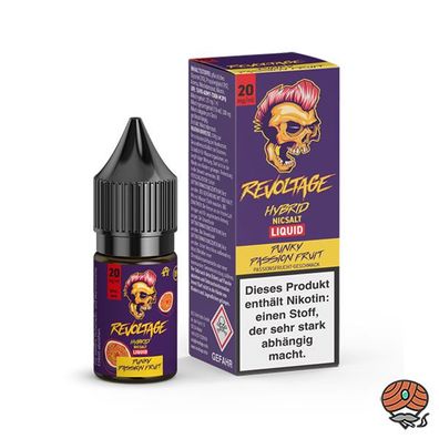 Revoltage PUNKY Passion FRUIT 20mg/ml Nikotin, 50/50 Liquid 10ml