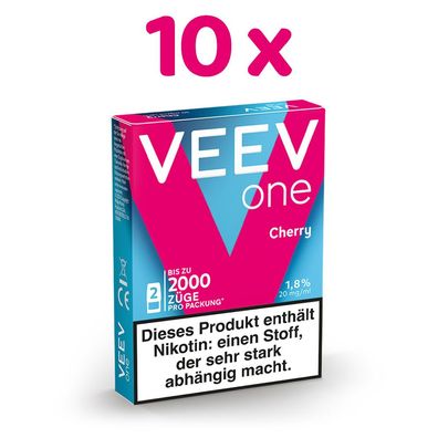 VEEV one Pod Cherry 20mg/ml Nikotin 10x 2 Pods