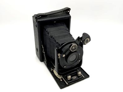 Zeiss Ikon Plattenkamera mit Nostar 1:6.8 F=10,5cm Objektiv 6x9 Onito