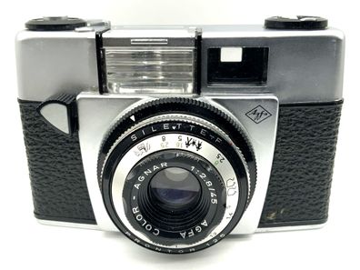 Agfa Silette-F Sucherkamera mit Color-Agnar 1:2.8/45 Analogkamera Prontor 125