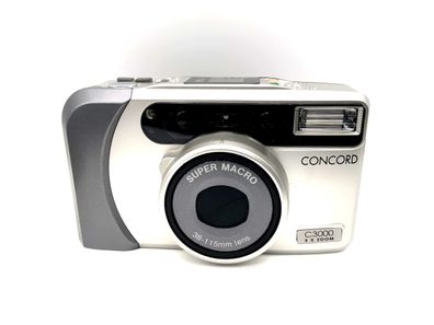 Concord C3000 Point&Shoot mit 38-115mm Super Macro Kompaktkamera 35mm