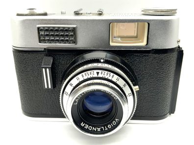 Voigtländer Vitoret D Kamera mit Lanthar 1:2.8/50 Prontor 125 !Beli defekt!