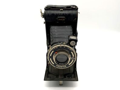Noris Prontor Klappkamera mit Victar 1:4.5 10,5cm Ludwig-Dresden