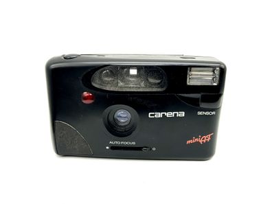 Carena mini AF Point&Shoot Kompaktkamera Analogkamera 35mm !Blitz defekt!