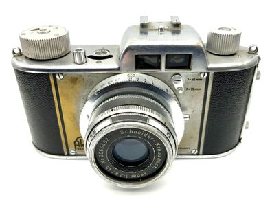 Aka Akarette Sucherkamera mit Schneider Kreuznach Xenar 2.8/45mm