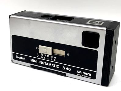Kodak Mini Instamatic S40 Miniaturkamera Reomar 1:5.6 25mm Spy Cam Analogkamera