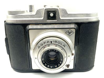 Agfa Isola Sucherkamera mit Agnar 1:6.3/75 Kompaktkamera Analogkamera