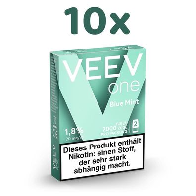 VEEV one Pod BLUE MINT 20mg/ml Nikotin 10x 2 Pods