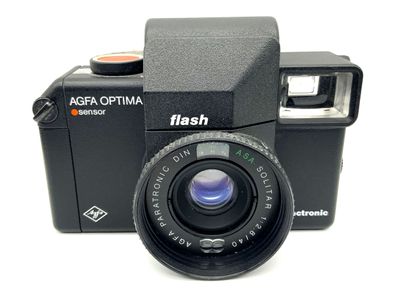 Agfa Optima Flash sensor Sucherkamera mit Solitar 1:2.8/40