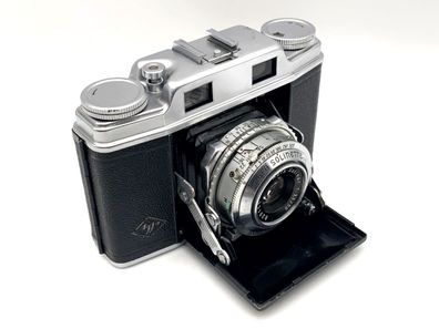 Agfa Super Solinette Klappkamera mit Solinar 1:3.5/50 Synchro-Compur