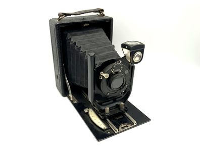 Glunz Modell 3 Plattenkamera mit Meyer Goerlitz Trioplan 1:6.3 F=13.5cm Vario