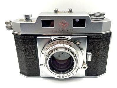 Agfa Karat Sucherkamera mit Solagon 1:2/50 Prontor-SVS