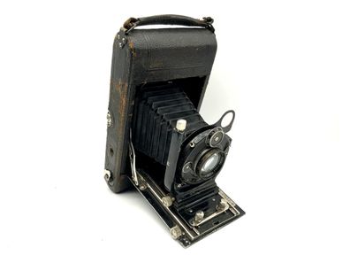 Contessa Nettel Duroll Plattenkamera mit Carl Zeiss Tessar 1:4.5 f=13,5cm Compur