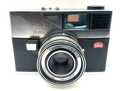 Braun Paxette 35 auto Sucherkamera Steinheil Cassar 1:2.8/45 Prontor-Matic 125