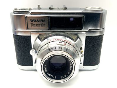 Braun Paxette Sucherkamera mit Katagon 1:2.8/50 Prontor-SVS Analogkamera