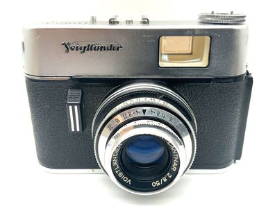 Voigtländer Vitoret F Sucherkamera mit Color-Lanthar 2.8/50 Prontor 125
