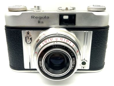 King KG Regula IIIa Sucherkamera mit Steinheil Cassar 1:2.8/45mm Prontor-SVS