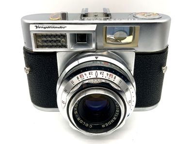 Voigtländer Vitomatic II Messsucherkamera mit Color-Skopar 2.8/50 Prontor SLK-V